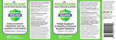 Moducare Daily Immune Support, Plant Sterol Dietary Supplement, 90 vegetarian capsules