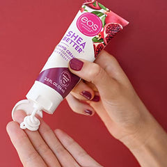 eos Shea Better Hand Cream, Pomegranate Raspberry, Natural Shea Butter, 24HR Hydration, 74ml