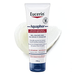 EUCERIN AQUAPHOR Multi-purpose Healing Ointment for Dry Skin and Cracked Skin, 198g | Multi-purpose | Semi-Occlusive Formula | Non-Comedogenic Healing Ointment | Fragrance-free Healing Ointment | Non-Greasy Healing Ointment | Recommended by Dermatologists