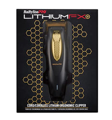 BaBylissPRO LithiumFX+ Cord/Cordless Lithium Ergonomic Clipper, 1 ct.