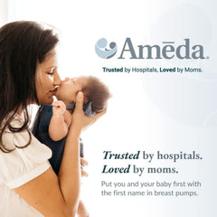 Ameda Breast Pump Valves, 2 Pack | Replacement Part for Electric Breastpump | Bpa free, DEHP free