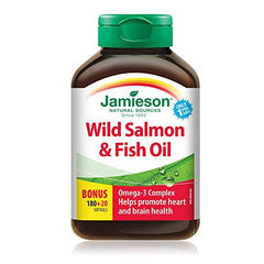 Jamieson Omega-3 Complex Wild Salmon and Fish Oils 1,000 mg