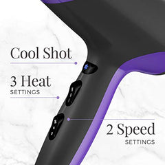 REMINGTON® Damage Protection Hair Dryer Purple