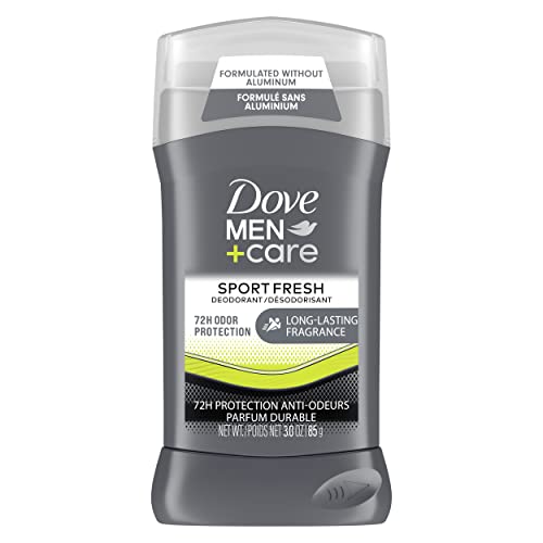 Dove Men+Care Deodorant Stick Aluminum-free Deodorant Formula with 72-hour Protection Sport Fresh with Vitamin E and Triple Action Moisturizer 85 g