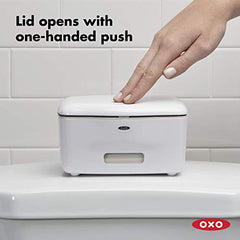 OXO Good Grips Wipes Dispenser for Face Wipes, Hand Wipes and Flushable Wipes