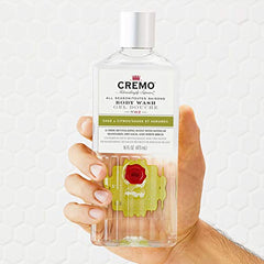 Cremo All Season Body Wash, Sage & Citrus, 16 fl oz, Energizing fresh Fragrance with the Ultimate Balance of Mountain Sage, Crisp Mandarin and Revitalizing Herbs