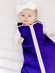 baby deedee Sleep Nest Sleeping Sack, Warm Baby Sleeping Bag, fits Newborns and Infants, Sugar Plum, Small (0-6 Months)