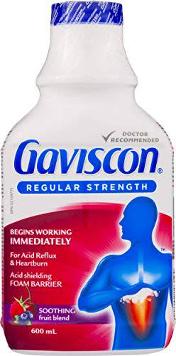 Gaviscon Regular Strength Liquid Soothing Fruit Blend