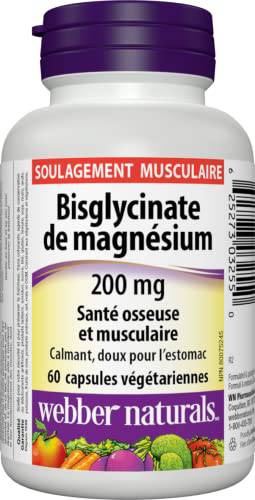 Webber Naturals®, Magnesium Bisglycinate, 200 mg - Zecoya