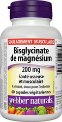 Webber Naturals®, Magnesium Bisglycinate, 200 mg - Zecoya