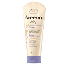 Aveeno Baby Calming Comfort Lotion, Lavender and Vanilla Scents, Hypoallergenic and Paraben Free Moisturizer, 227 mL