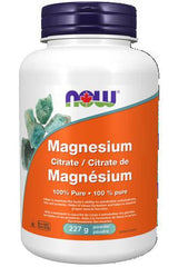 Now Foods Magnesium Citrate Powder 227g