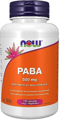 Now PABA 500mg w/Vit C 100vcap