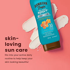 Hawaiian Tropic Island Sport Sunscreen Lotion Spf 50, 240 Milliliters