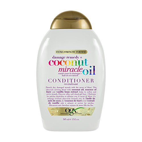 OGX Extra Strength Damage Remedy + Coconut Miracle Oil Conditioner, 385ml