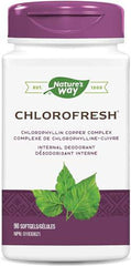 Nature's Way Chlorofresh / 90 Soft Gels, black