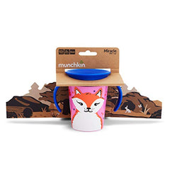 Munchkin Miracle 360˚ Trainer Cup, 6 Ounce, Fox