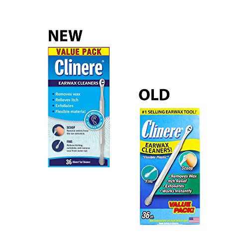 Clinere Ear Cleaners Club Value Pack, 36 Count