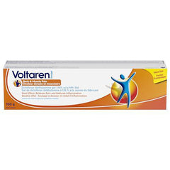 Voltaren Emulgel, Back & Muscle Pain, topical pain gel, 150g