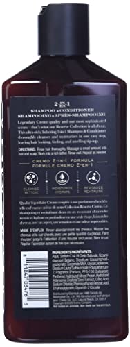 Cremo Shampoo 2-In-1 Reserve Blend Distillers 16oz / 473 ml (Pack of 1)