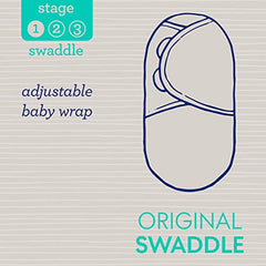 SwaddleMe Original Swaddle – Size Large, 3-6 Months, 3-Pack (Dino Time) Easy to Use Baby Swaddle Wrap Keeps Baby Cozy and Secure and Helps Prevent Startle Reflex