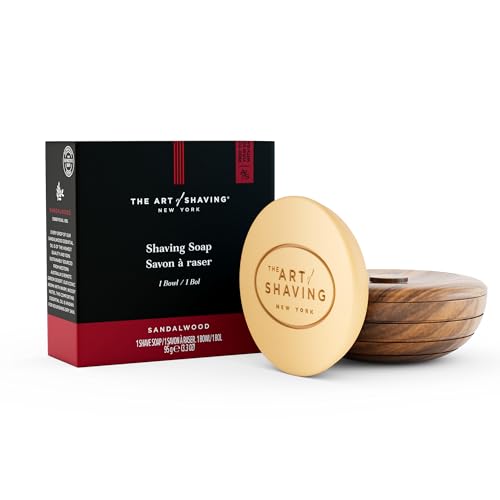 The Art of Shaving TAOS Soap with Bowl, Sandalwood, 3.3 oz.