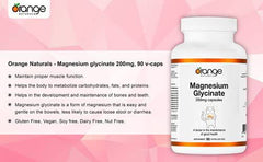 Magnesium glycinate 200mg