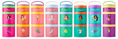 Whiskware Disney Princess Stackable Snack Pack, 1/3 Cup+1 Cup+1 Cup, Belle