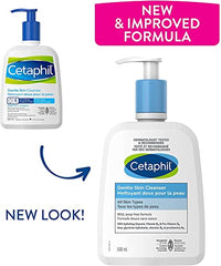 Cetaphil Gentle Skin Cleanser, 250ml | Hydrating Face Wash & Body Wash | Ideal for Sensitive, Dry Skin | Non-Irritating | Fragrance-Free | Dermatologist Recommended