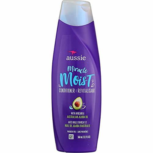 Aussie Paraben-Free Miracle Moist Conditioner w/ Avocado & Jojoba Oil For Dry Hair - Zecoya