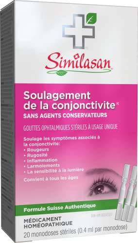 Similasan Pink Eye Relief Monodose, 20 Count