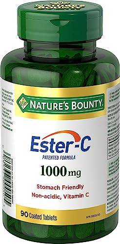 Nature's Bounty Ester-C Supplement, Helps Maintain Bones, 1000mg, 90 Tablets