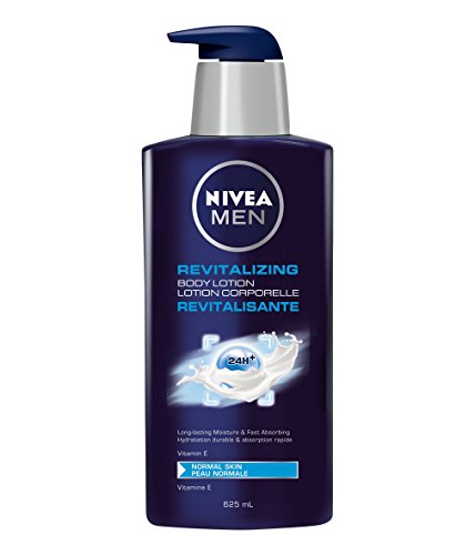 NIVEA Men Revitalizing Body Lotion for Normal Skin, 625 mL