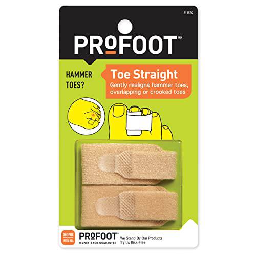 Profoot Toe Straight Hammertoe Wrap, 1 Pair