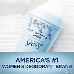 Secret Aluminum Free Deodorant for Women, Coconut Scent, 68g