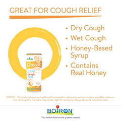 Boiron Children Stodal Honey Cough Syrup - Zecoya