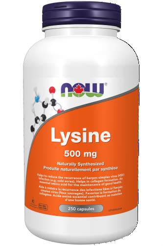 NOW - L-Lysine 500mg 250 Capsules