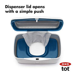 OXO Tot Perfect Pull Wipes Dispenser, Navy