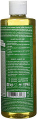 DR. BRONNER's CSAL16 18-in-1 Hemp Almond Pure-Castile Liquid Soap, 16-Ounces