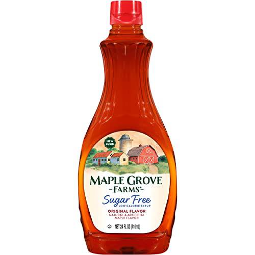 Maple Grove Farms Vermont Sugar Free Syrup, 24 Ounce