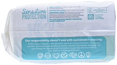 Seventh Generation Baby Diapers Sensitive 12hr Protection Free & Clear with Umbilical Cord Cutout and New Absorbancy Layer Size Newborn 31 Count