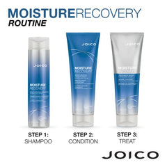 Joico Moisture Recovery Treatment Balm for Thick Coarse Hair, Moisturizing and Conditioning for Dry Damaged Hair with Keratin