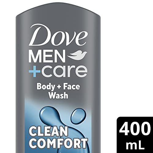 Dove Men+Care Body + Face Wash hydrating + skin-strengthening nutrients Clean Comfort with MicroMoisture Technology 400 ml