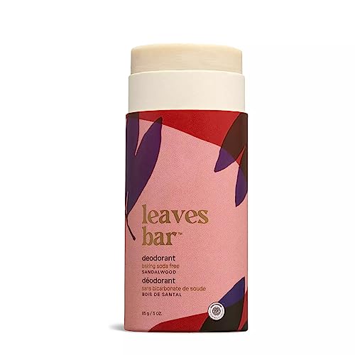 ATTITUDE Plastic-Free Deodorant, Aluminum Free, Baking-Soda Free, EWG Verified Body Care, Vegan and Cruelty-free, Sandalwood, 85 g