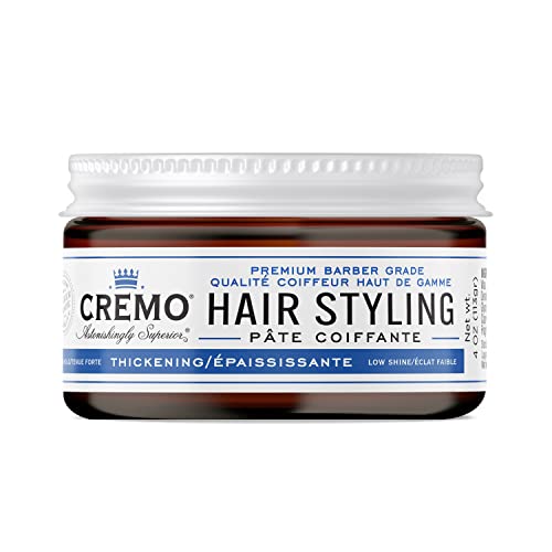 Cremo Premium Barber Grade Hair Styling Cream, Thickening