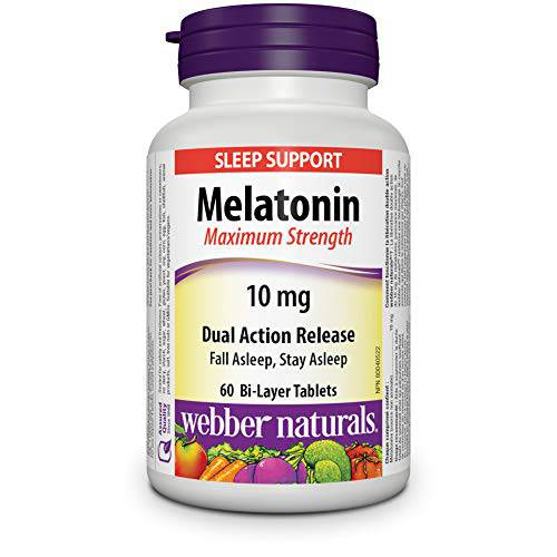 Melatonin Maximum Strength 10 mg Dual Action Release