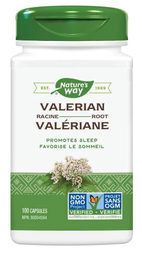 Nature's Way Valerian Root Sleep Aid - Promotes Sleep - Helps Relieve Restlessness - 100 Vegetarian Capsules