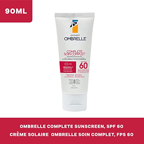 Garnier Ombrelle Sunscreen Complete Body Lotion SPF 60, 90 mL