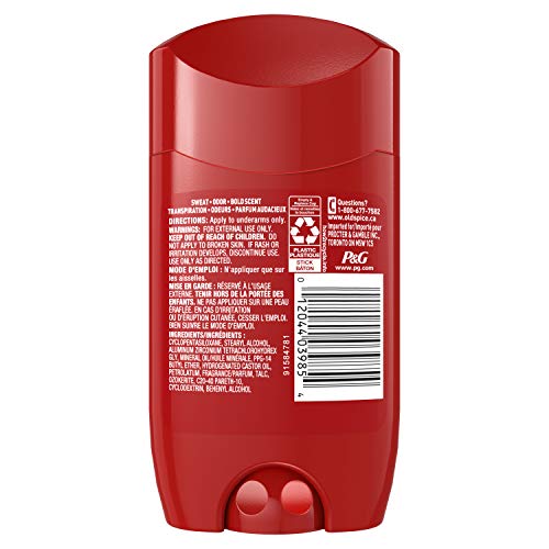 Old Spice Deodorant for Men, Red Reserve, Invisible Solid, Swagger, 73g , Packaging may vary