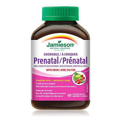 Jamieson Prenatal Chewable 60's 60 Tablets